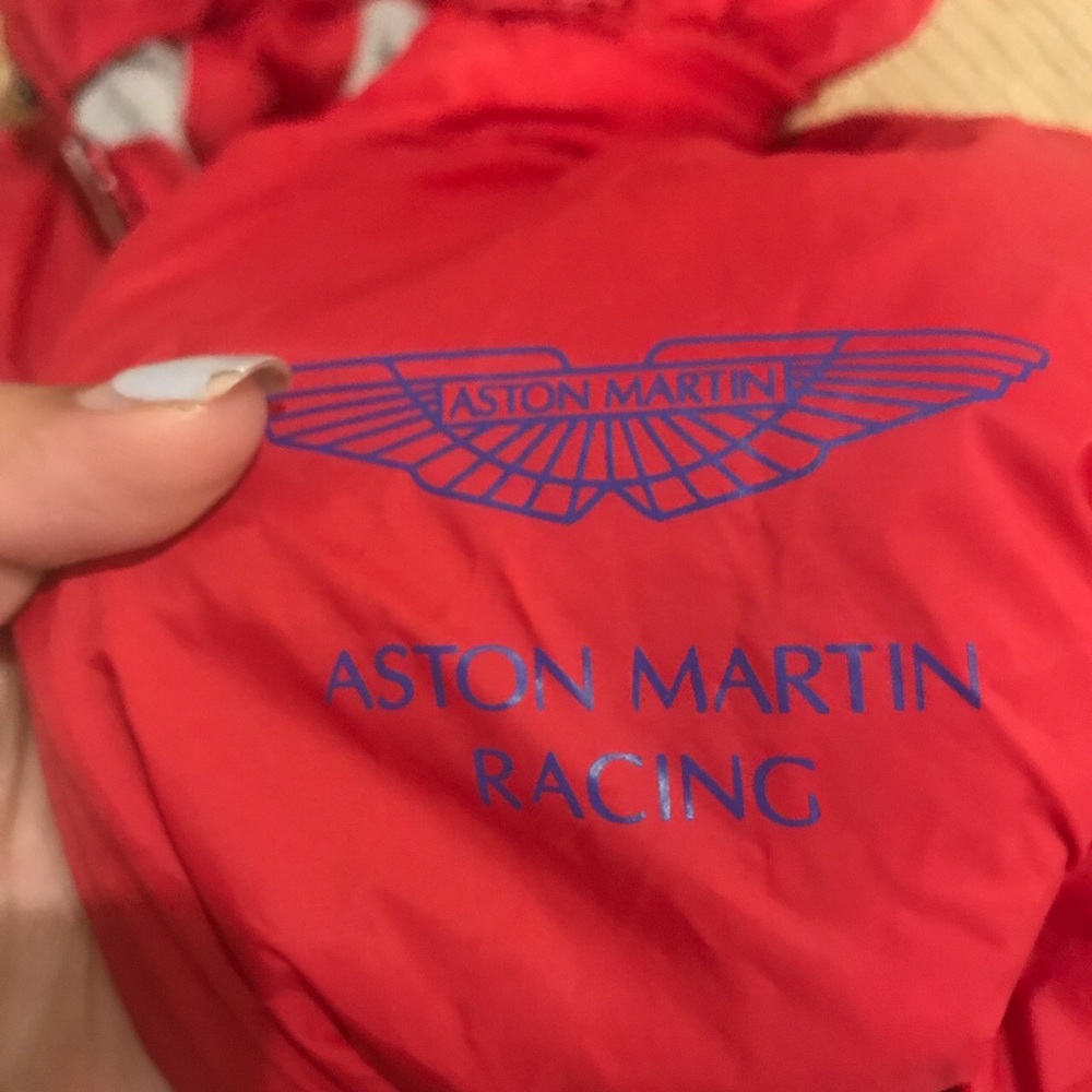 Red Hackett Rain Jacket - Picture 2 of 3